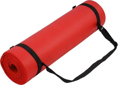 Produktbild von Rutschfeste NBR-Yogamatte, grün, mit Tragegurt