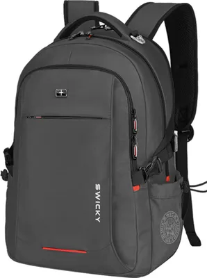 Produktbild von Laptoprucksack Reiserucksack(Grau),großer Anti-Diebstahl Rucksack für Männer und Frauen mit USB-Ladeanschluss, 16-Zoll-wasserfester Big