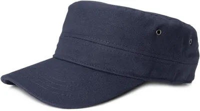 Produktbild von styleBREAKER Uni Military Cap aus Baumwoll-Canvas | Army Cap mit gebogenem Schirm | verstellbare Schirmmütze für Damen und Herren