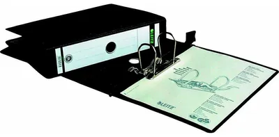 Produktbild von Leitz Archive box, 180°, 8.1 cm, 32 cm, 480g, Schwarz