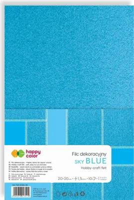 Image de Tissu décoratif exclusif en bleu 20x30 cm - Idéal pour les projets de bricolage créatifs et la décoration d'intérieur