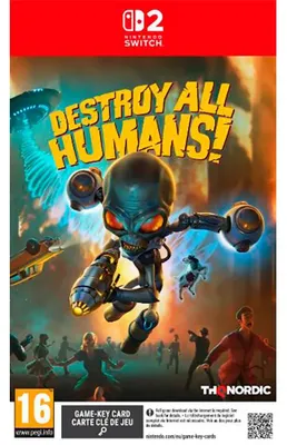 Produktbild von THQ Nordic Destroy All Humans!, Nintendo Switch 2, T (Jugendliche), Physische Medien