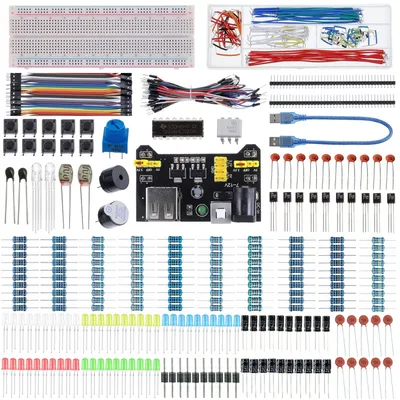 Elektronik-Komplettset 480 Teile für Arduino & Raspberry Pi