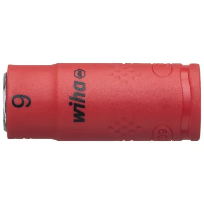 Image de Douille hexagonale 1/4" 9 mm VDE Wiha | 4010995430948