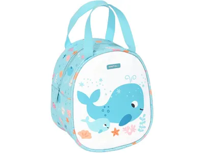 Zdjęcie produktu dla Torba chłodząca Safta, wieloryb - 22 x 19 x 14 cm - poliester
