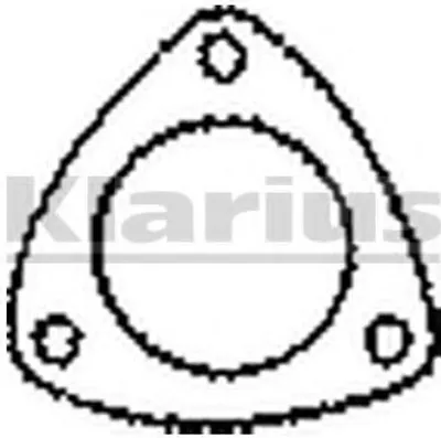 Produktbild von VEGAZ OD-148 Auspuffdichtung Auspuffdichtung für OPEL Calibra A (C89)