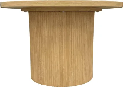 Produktbild von Skandinavischer runder Couchtisch 70 cmaus hellem Holz - Oviala Vicky
