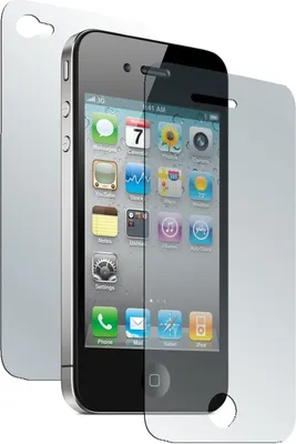 Produktbild von 1er-Pack PhoneNatic Displayschutzfolien klar Fullbody  kompatibel mit Apple iPhone 4S