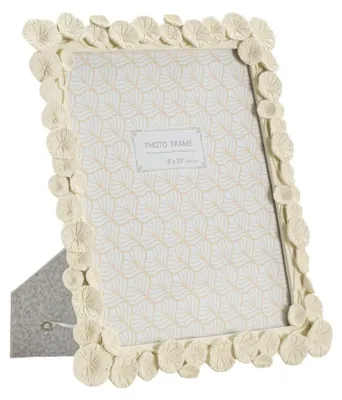 Immagine prodotto di Cornice Lotus 25,8x2x31 cm in Resina e Vetro Crema