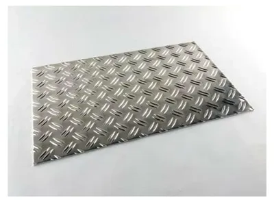 Produktbild von Aluminium-Riffelblech Schachtabdeckung 950x950mm Tränenblech