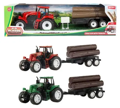Obrázek produktu pro Toi-toys Traktor s přívěsem 44 cm