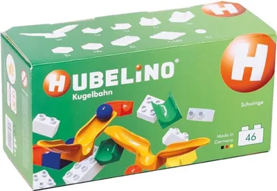Zdjęcie produktu dla Hubelino Cradle Chute Expansion, Zjeżdżalnia dla szklanych kulek, 4 lat(a), Tworzywo sztuczne ABS, 46 szt.