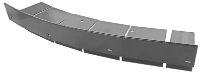 Produktbild von Renoplast, Aluminium Traufprofil W35+, Belüfteter Bodenbelag, Wasser ablaufsysteme, Bogenprofil mit Einschnitt 200cm, Grau
