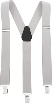 Obrázok produktu pre Topgal Y podväzky 3,5 cm hladké svetlošedé
