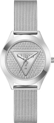 Produktbild von Guess Glitz Plaque Damenuhr Guess-GW0835L1