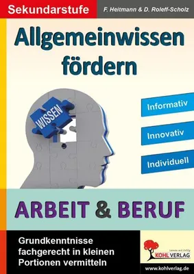Obrázok produktu pre Allgemeinwissen fördern ARBEIT & BERUF