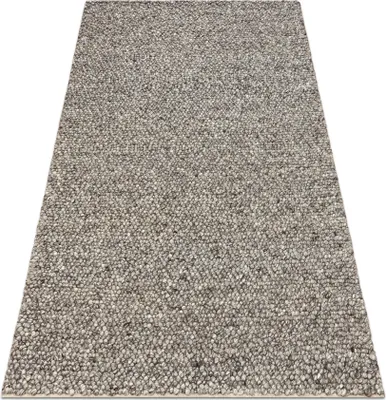 Produktbild von Wollteppich TAHAR 99005 anthrazit - HANDGEWEBT Schlinge, Melange  Mehrfarben 160x240 cm