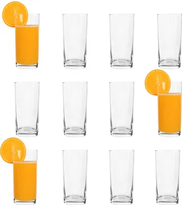 Produktbild von 12x Liberty 295ml Highball-Gläser - Groß Hi Ball Glas Wasser Gin Saft Cocktail Trinkgläser Becher-Set - by LAV