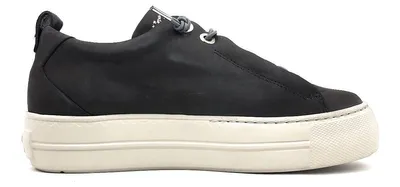 Imagen del producto de Zapatos deportivos para mujer de Paul Green, tipo botín con cordones, diseño casual, color gris