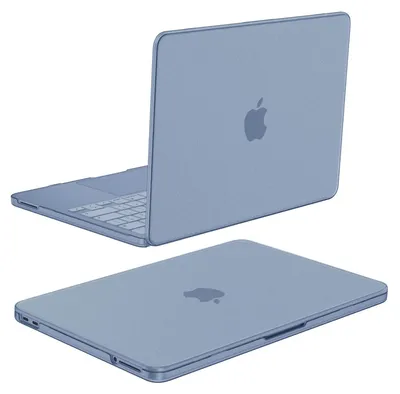Produktbild von Fintie Hülle Kompatibel mit MacBook Neo 13 Zoll A3404 A18 Pro Chip, [100% Entspricht der Offiziellen Farbe] Premium Ultradünne Matte Hartschale Schutzhülle, Indigo