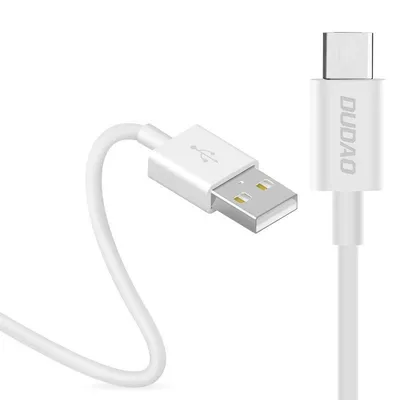 Obrázek produktu pro Dudao USB / TYPE C datový nabíjecí kabel 3A 3A 1m bílý (bílý L1T)
