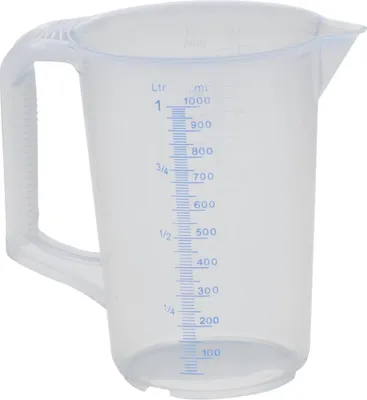 Zdjęcie produktu dla hünersdorff 936000, 1 l, ML, Polipropylen (PP), Przezroczysty, -20 - 100 °C, Niemcy