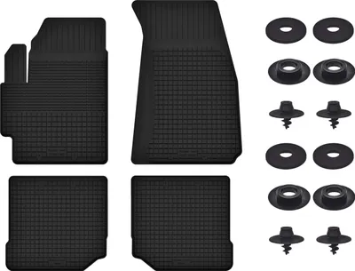 Produktbild von Gummimatten Mit Stoppern Für: Subaru Xv Ii (2019-) Schwarz Set
