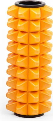 Produktbild von Mini Faszienrolle SPIKE safran/schwarz