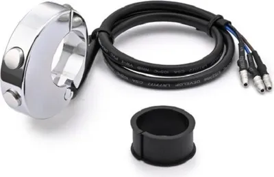Image de DAYTONA CNC Interrupteur 2 boutons pour Velona - Chrome