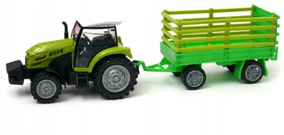 Produktbild von Dromader DRO02244 Landwirtschaftlicher Traktor mit Anhänger