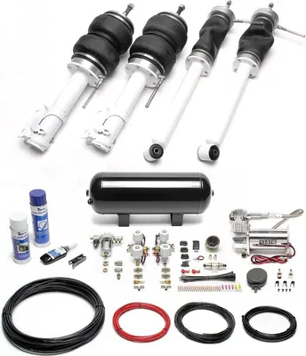 Image de TA Technix Kit de suspension pneumatique Viair Compressor Kit Airride noir pour VW Passat 35I