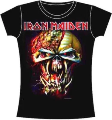 Produktbild von Iron Maiden Final Frontier (Skinny Fit) Black M Damen T-Shirt