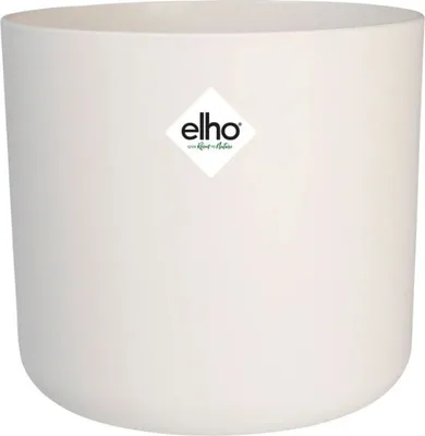 Produktbild von Blumentopf Elho Ø 34 cm Weißes Polypropylen Kunststoff Rund Modern