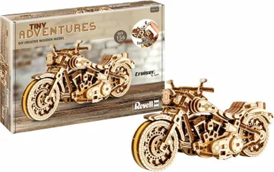 Obrázek produktu pro Revell Tiny Adventures Cruiser V-Twin, 168 kusů, Dopravní prostředky, 12 rok/roky