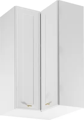 Produktbild von Eckhängeschrank 60x60 cm Küchenschrank Küchenhängeschrank, Sorento G60N2 Weiß
