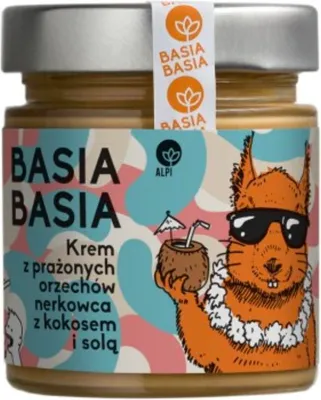 Obrázok produktu pre Alpi BasiaBasia krém z pražených kešu orechov s kokosom a soľou 210 g