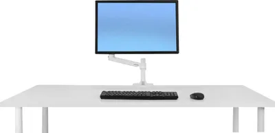 Produktbild von 45-490-216 / Lx Desk Mount, Lcd Arm, No Grommet Mount, Bright White Texture