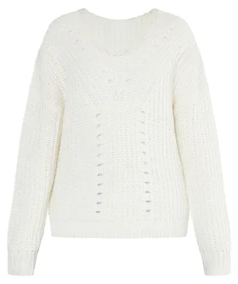 Produktbild von HALEE damen strickpullover - weiss, XXL