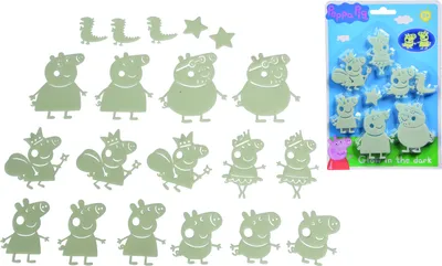 Immagine prodotto di set di 20 pezzi Peppa Pig GID 2,5-7 cm