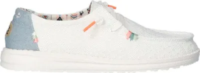 Produktbild von Hey Dude Damen Mokassins Halbschuhe WENDY BOHO Weiß TextilGröße:40
