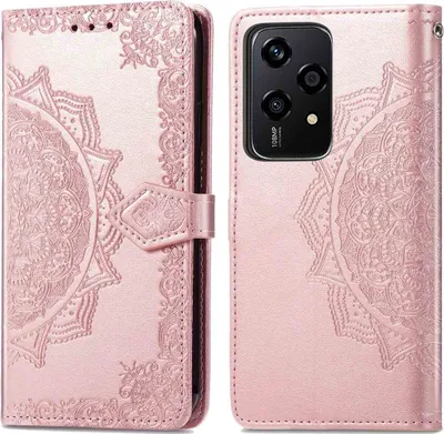 Produktbild von imoshion Mandala Klapphülle Honor 200 Lite - Rosé gold