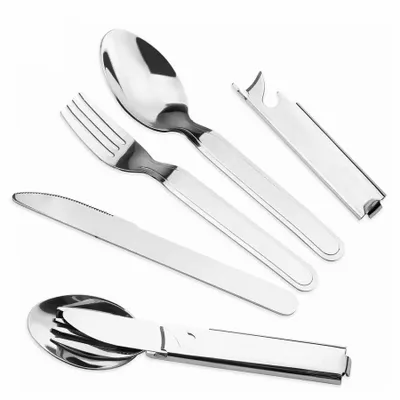 Obrázok produktu pre 4-dielny turistický príbor 54048