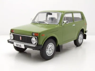 Produktbild von Lada Niva 1976 oliv Modellauto 1:18 MCG