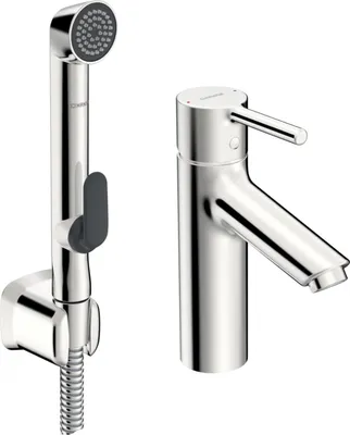 Zdjęcie produktu dla Hansa Vantis - Bateria umywalkowa z prysznicem bidetowym, chrom 52682267