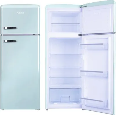 Immagine prodotto di Frigorifero Amica KGC 15632 T, 208 l, ST, 40 dB, 2,5 kg/24h, A++, colore azzurro