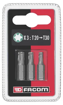 Produktbild von Facom Bit Serie 1 - TX 12, Set 3-tlg