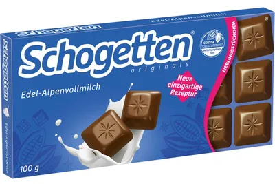Produktbild von Schogetten Edel-Alpenvollmilch 100g