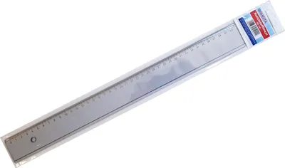 Produktbild von Rheita Kunststofflineal, transparent, 40 cm
