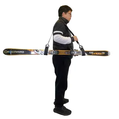Produktbild von Schultergurt für Snowboard und Ski - Schwarz