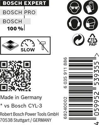 Produktbild von EXPERT CLY-9 Multi Construction Bohrer-Set, 7x60x100 mm, 10-tlg.
